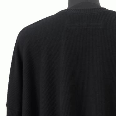 Over Sized Knit Pullover　BLACK No.9