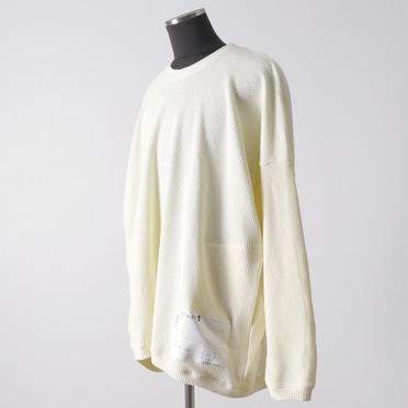 Over Sized Knit Pullover　WHITE No.2