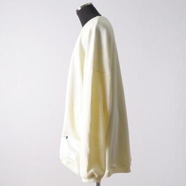 Over Sized Knit Pullover　WHITE No.3