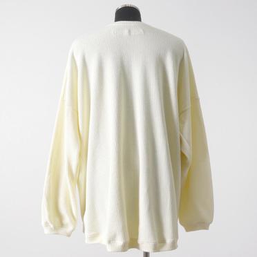 Over Sized Knit Pullover　WHITE No.5