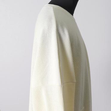 Over Sized Knit Pullover　WHITE No.8