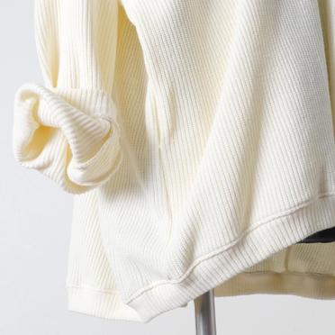 Over Sized Knit Pullover　WHITE No.12