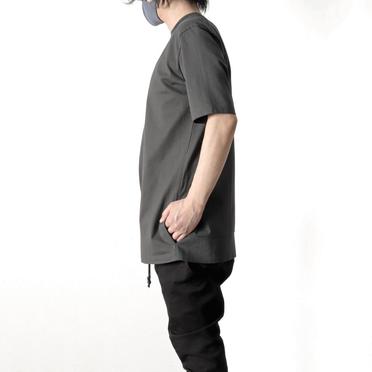 CROSS JERSEY-T　SOLID GRAY No.7