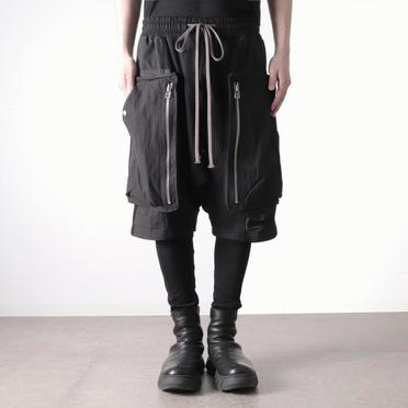 Military Sarrouel Shorts　BLACK No.15