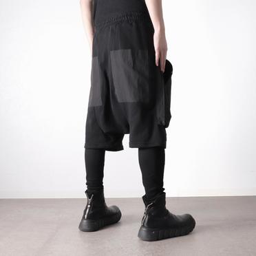 Military Sarrouel Shorts　BLACK No.20