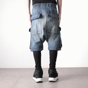 Denim Sarrouel Shorts　BLUE No.18