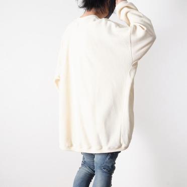 Over Sized Knit Pullover　WHITE No.18