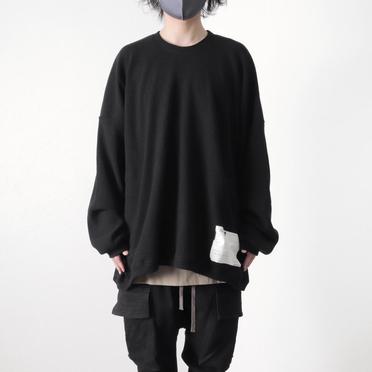Over Sized Knit Pullover　BLACK No.13