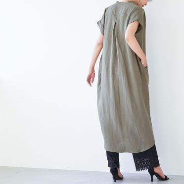 タックショルダーワンピース　KHAKI No.6