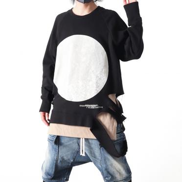 Raglan Oversize Top　BLACK No.26