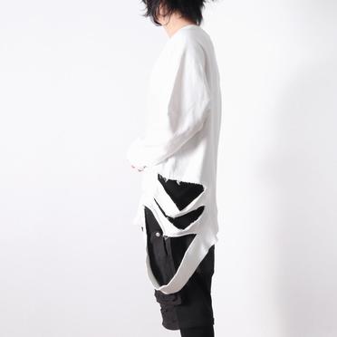 Raglan Oversize Top　WHITE No.19