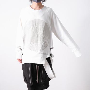 Raglan Oversize Top　WHITE No.23