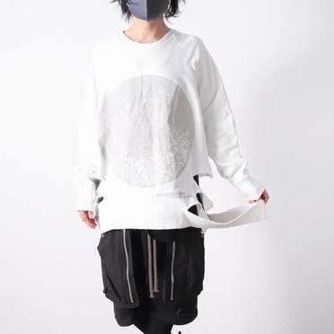 Raglan Oversize Top　WHITE No.24