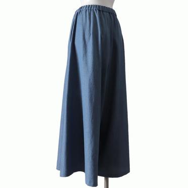 denim long flare PT　L.BLUE No.4