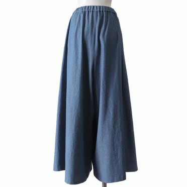 denim long flare PT　L.BLUE No.5