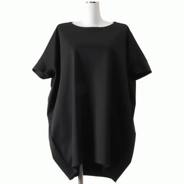 boat neck cocoon P/O　BLACK No.1