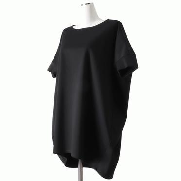 boat neck cocoon P/O　BLACK No.2