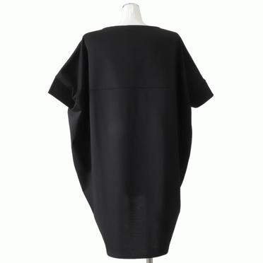 boat neck cocoon P/O　BLACK No.5