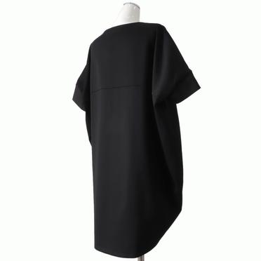 boat neck cocoon P/O　BLACK No.6