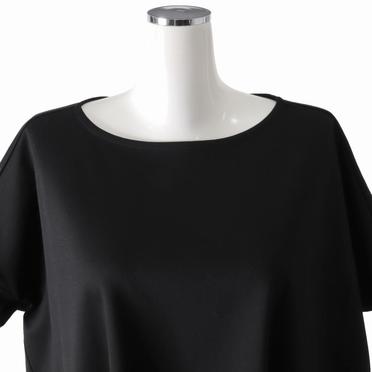 boat neck cocoon P/O　BLACK No.8