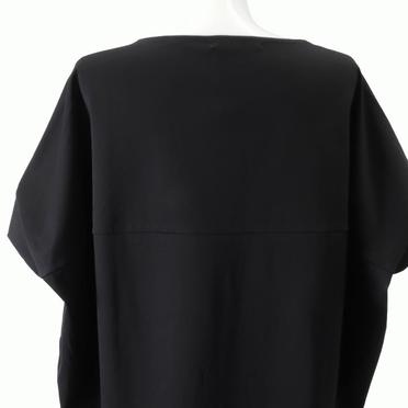 boat neck cocoon P/O　BLACK No.10