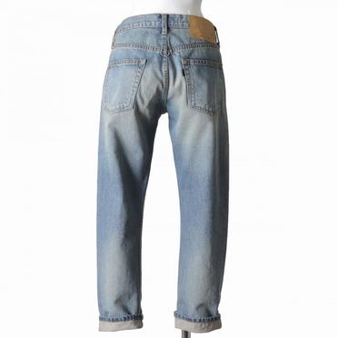 [SALE] 30%OFF　mizuiro ind 4/5 length denim　L.BLUE No.5