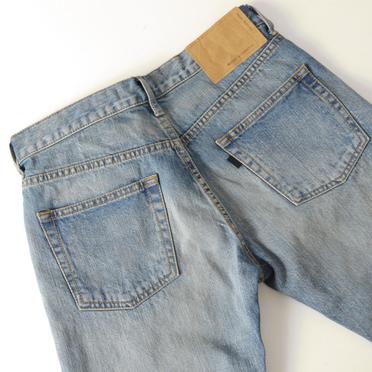 [SALE] 30%OFF　mizuiro ind 4/5 length denim　L.BLUE No.8