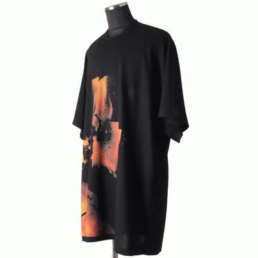 'DUSK' OVERSIZED KITE SS T-SHIRTS　BLACK No.2