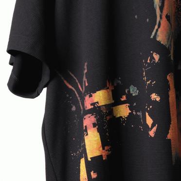 'DUSK' OVERSIZED KITE SS T-SHIRTS　BLACK No.13