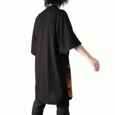 'DUSK' OVERSIZED KITE SS T-SHIRTS　BLACK No.22