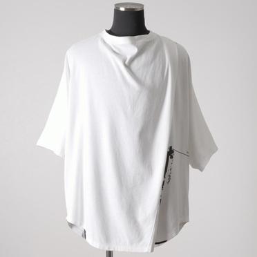 DRAPE COWL CS T-SHIRTS　OFF WHITE No.1