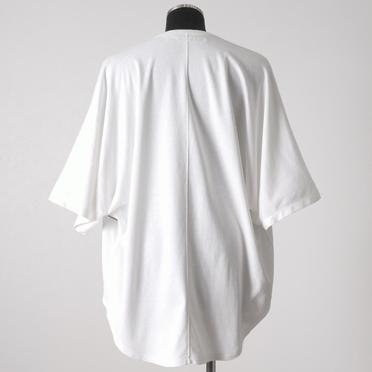 DRAPE COWL CS T-SHIRTS　OFF WHITE No.5