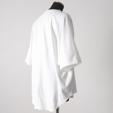 DRAPE COWL CS T-SHIRTS　OFF WHITE No.6