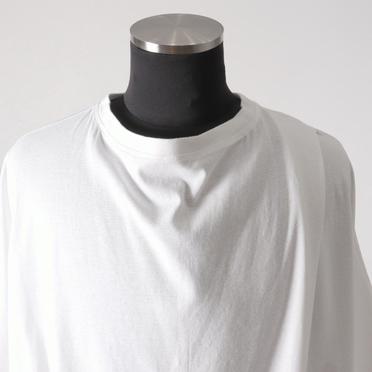 DRAPE COWL CS T-SHIRTS　OFF WHITE No.8