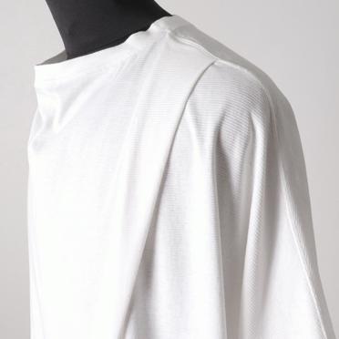 DRAPE COWL CS T-SHIRTS　OFF WHITE No.9