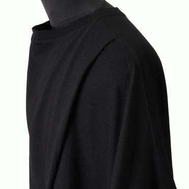 DRAPE COWL CS T-SHIRTS　BLACK No.9