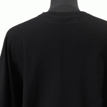 DRAPE COWL CS T-SHIRTS　BLACK No.10