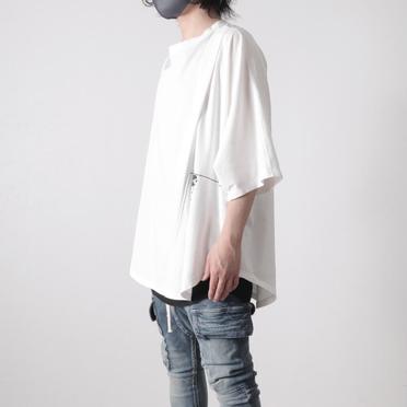 DRAPE COWL CS T-SHIRTS　OFF WHITE No.16