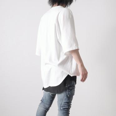 DRAPE COWL CS T-SHIRTS　OFF WHITE No.20