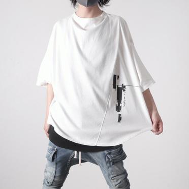 DRAPE COWL CS T-SHIRTS　OFF WHITE No.23