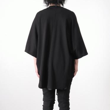 DRAPE COWL CS T-SHIRTS　BLACK No.21