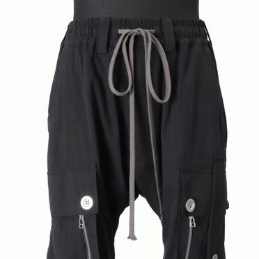 Cargo Long Pants　BLACK No.8