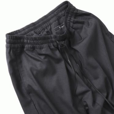Tropical Wool Sarrouel Shorts　BLACK No.12