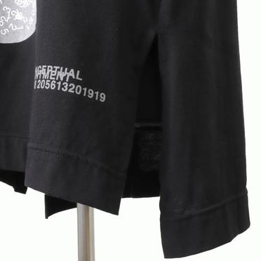 [SALE] 30%OFF　A.F ARTEFACT Crew Neck Tee　BLACK No.11