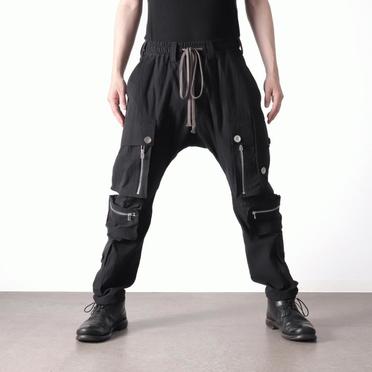 Cargo Long Pants　BLACK No.25