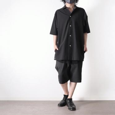 Tropical Wool Sarrouel Shorts　BLACK No.25