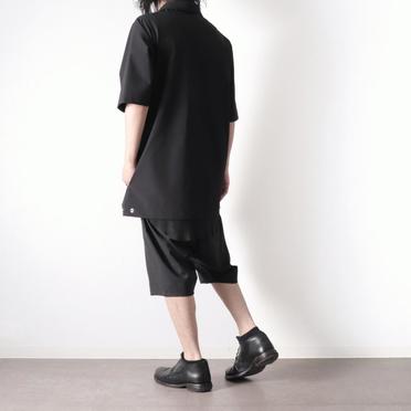 Tropical Wool Sarrouel Shorts　BLACK No.27