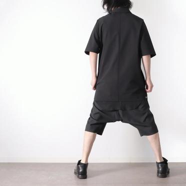 Tropical Wool Sarrouel Shorts　BLACK No.28