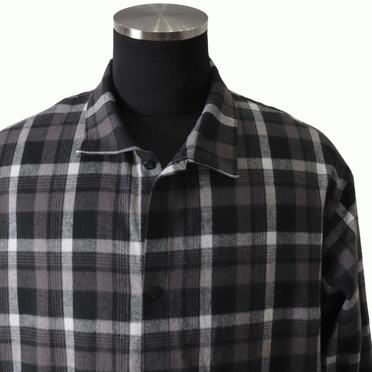 Shaggy Check Shirts　BK×GY　arco LIMITED EDITION No.8