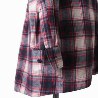 Shaggy Check Shirts　RED×WH　arco LIMITED EDITION No.12